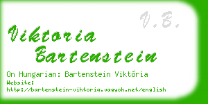 viktoria bartenstein business card